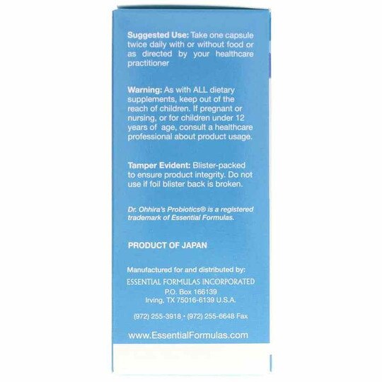 Dr. Ohhira's Probiotics Professional Formula, ESF